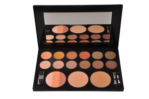  MEIs 6 color eyeshadow when 6 eye shadow make-up blusher 3 pink cakes wholesale