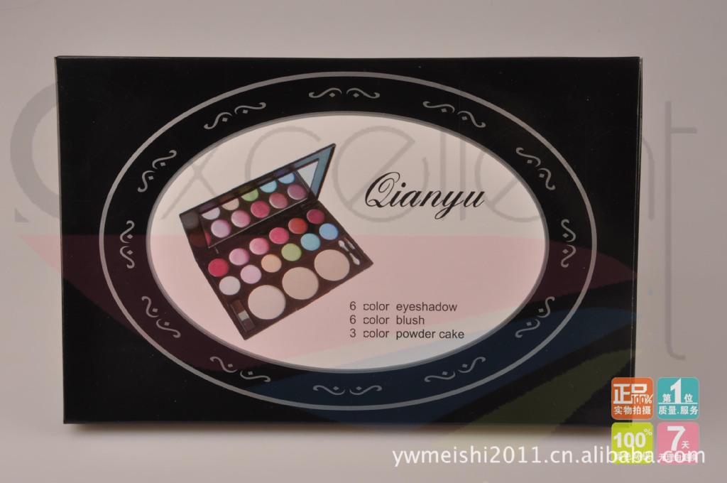  MEIs 6 color eyeshadow when 6 eye shadow make-up blusher 3 pink cakes wholesale