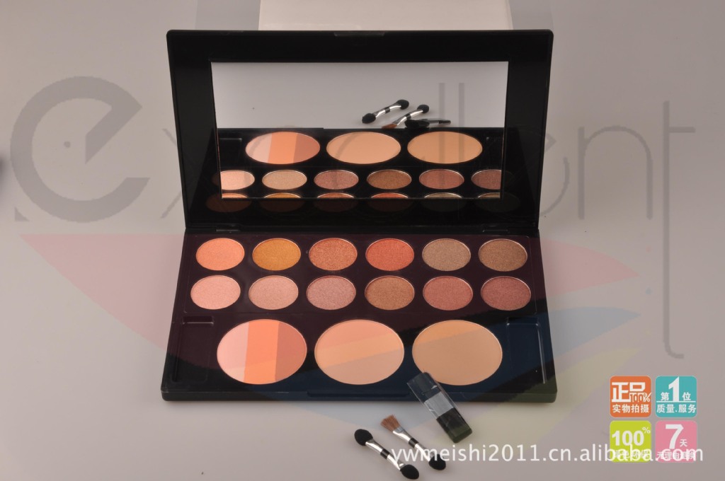  MEIs 6 color eyeshadow when 6 eye shadow make-up blusher 3 pink cakes wholesale