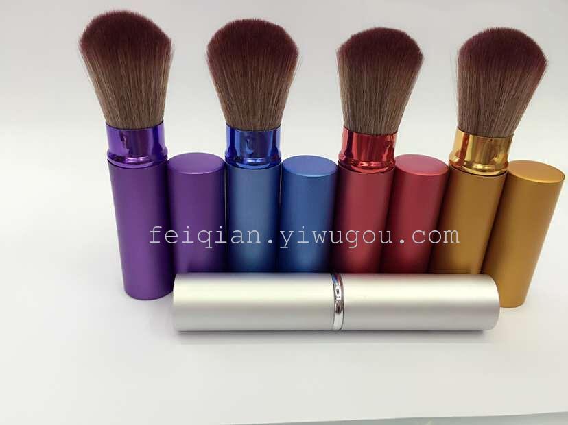 Single expansion blusher brush wholesale professional beauty makeup tool factory direct 6 colors optional