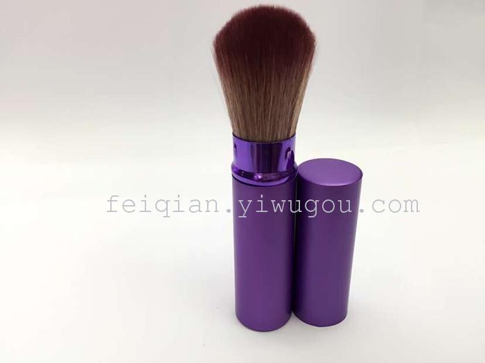 Single expansion blusher brush wholesale professional beauty makeup tool factory direct 6 colors optional