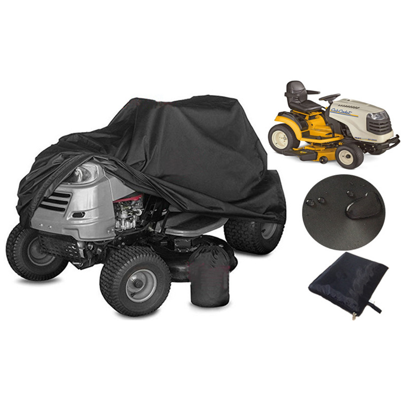Cross-Border E-Commerce 210D Oxford Cloth Mower Cover Scooter Cover Waterproof Cover Tractor Sunscreen Car Hood