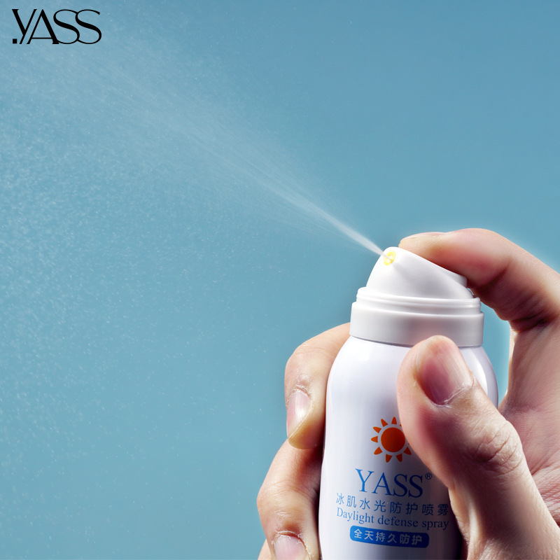 Yass aluminum can protection spray sunscreen isolation repair cream repair after the sun OEM generation of processing