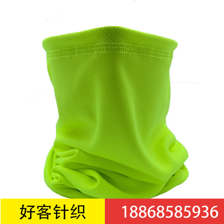 Hot style mesh ice cream headscarf sunscreen face masks for men and women riding hoods