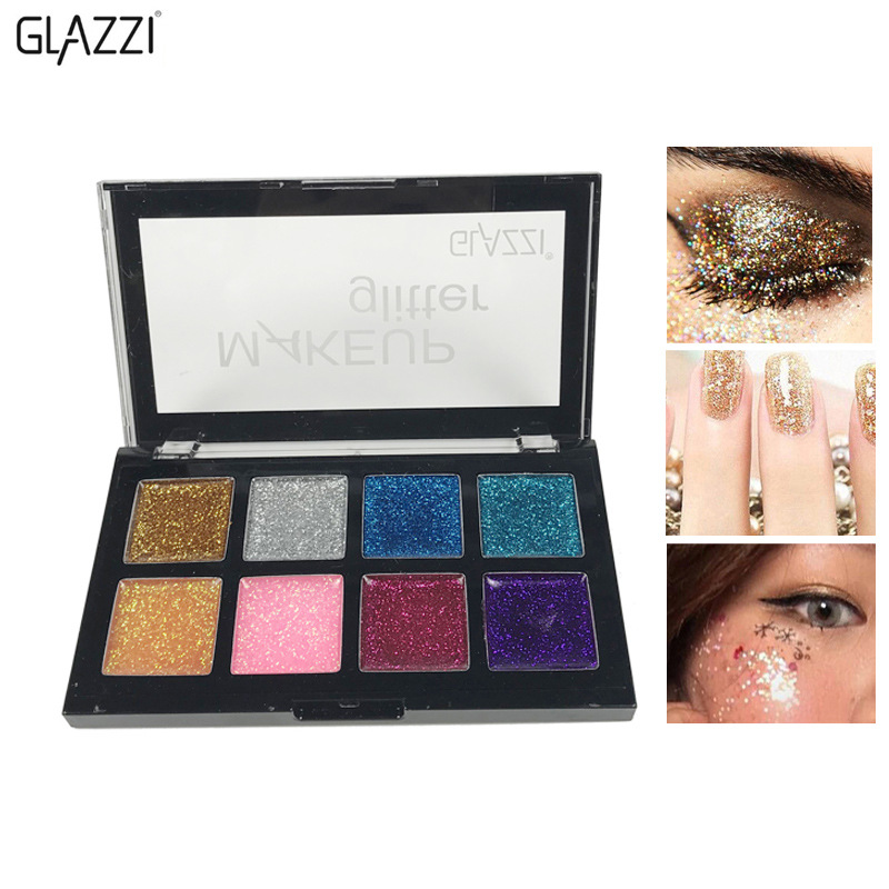 GLAZZI Glitter eyeshadow gold onion powder Glitter eye shadow makeup wholesale
