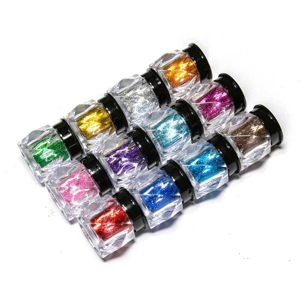 GLAZZI 12 color highlighter bright powder flashing powder stage makeup pearl eye shadow dazzle color gold powder