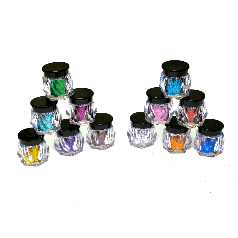 GLAZZI 12 color highlighter bright powder flashing powder stage makeup pearl eye shadow dazzle color gold powder