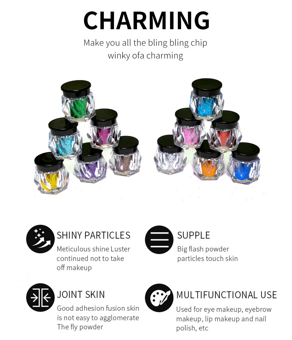 GLAZZI 12 color highlighter bright powder flashing powder stage makeup pearl eye shadow dazzle color gold powder GLAZZI 12 color highlighter bright powder flashing powder stage makeup pearl eye shadow dazzle color gold powder