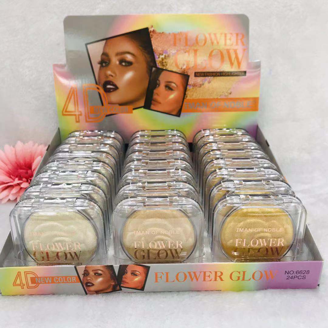 IMAN OF NOBLE's new three-color high-gloss powder eye shadow naturally lasts