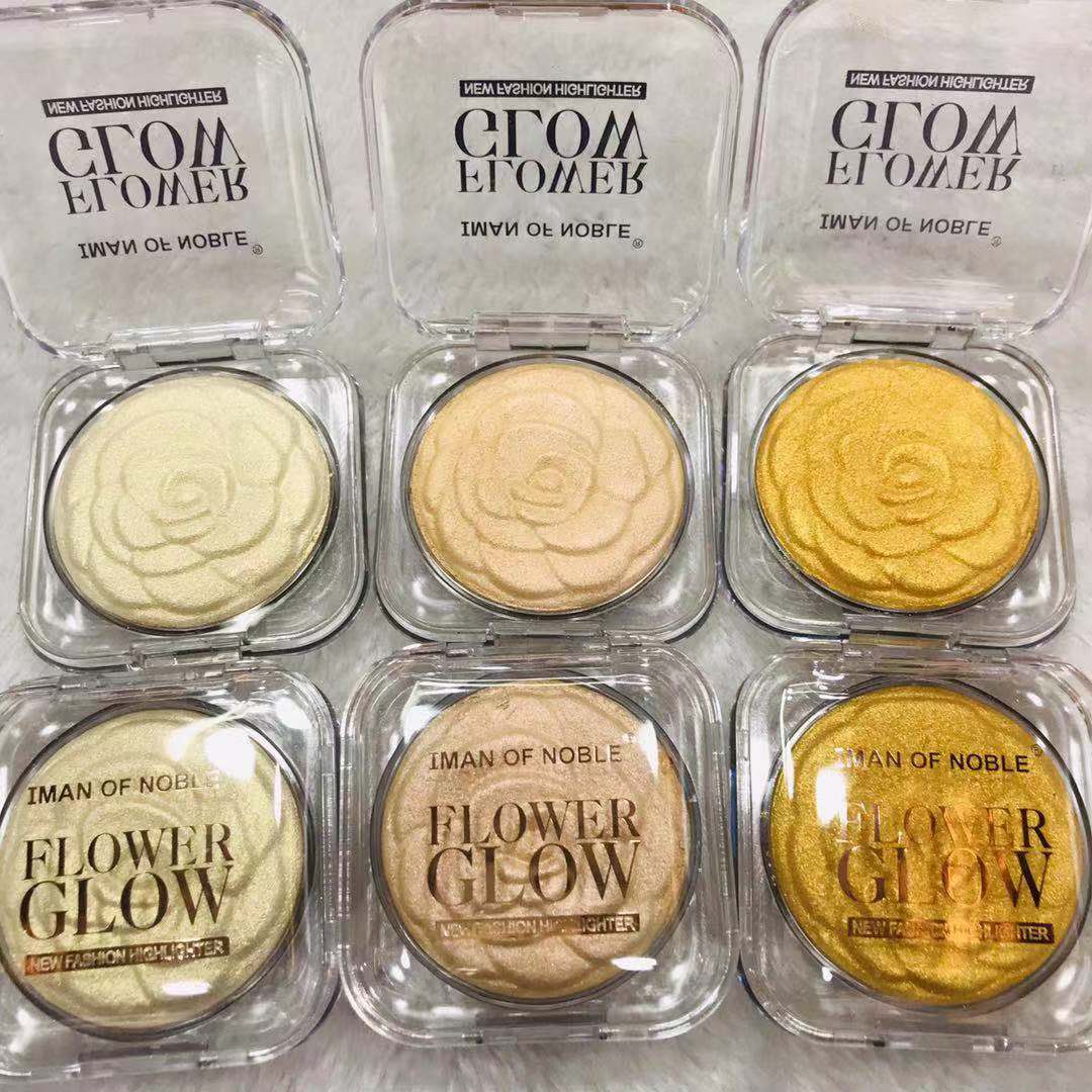 IMAN OF NOBLE's new three-color high-gloss powder eye shadow naturally lasts