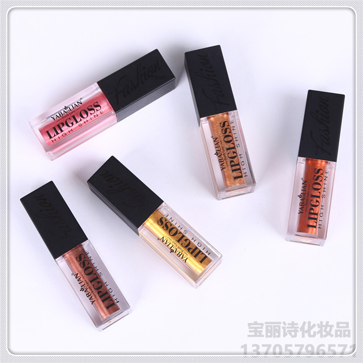 Y3001 lip glaze non - stick CPU non - decolorizing waterproof moisturizing lip makeup lipstick eye shadow