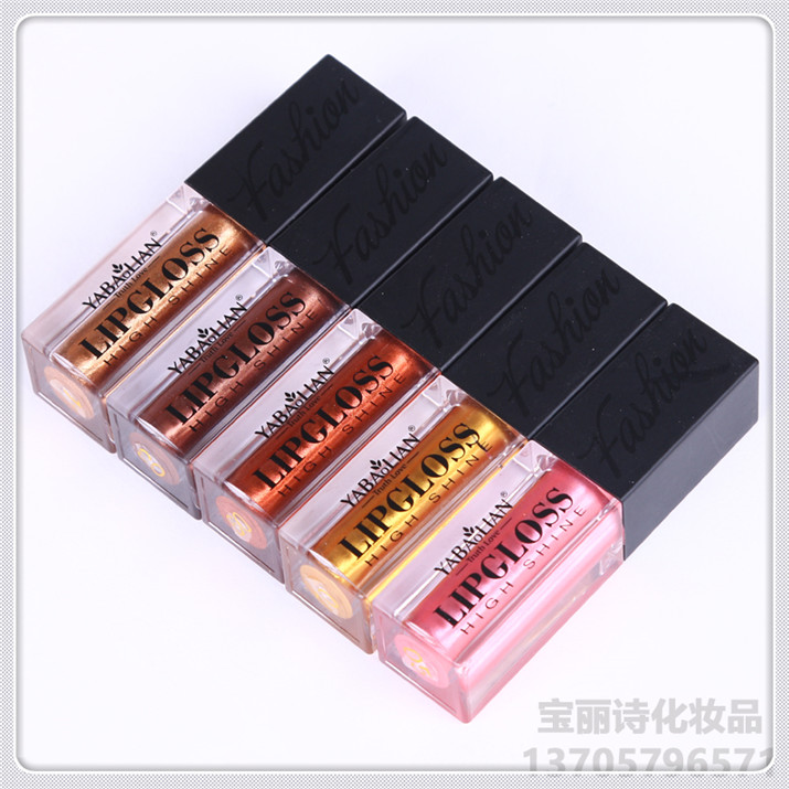 Y3001 lip glaze non - stick CPU non - decolorizing waterproof moisturizing lip makeup lipstick eye shadow