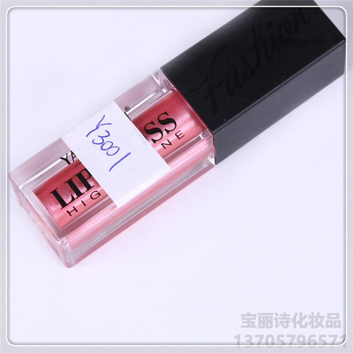 Y3001 lip glaze non - stick CPU non - decolorizing waterproof moisturizing lip makeup lipstick eye shadow