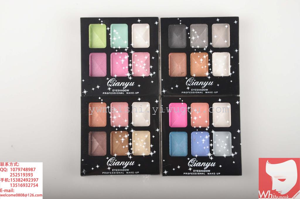 MEIS cosmetics 6 color 4 series dazzle color eye shadow cosmetics wholesale MEIS manufacturers direct sales