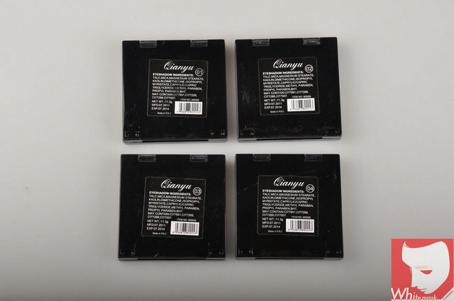 MEIS cosmetics 6 color 4 series dazzle color eye shadow cosmetics wholesale MEIS manufacturers direct sales