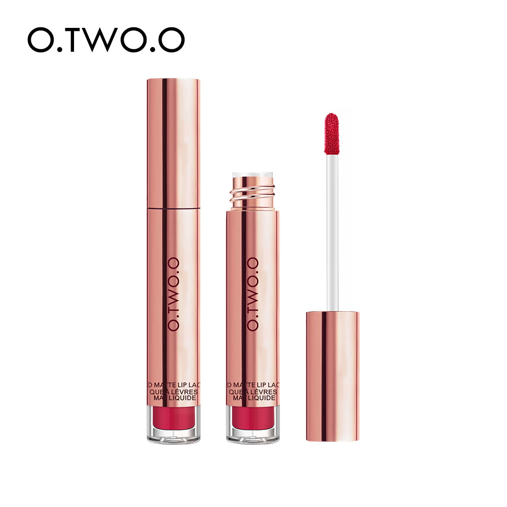 No Stain on Cup Matte Lip Gloss Matte Lip Glaze Non-Fading Liquid Lipstick Makeup Hot Sale