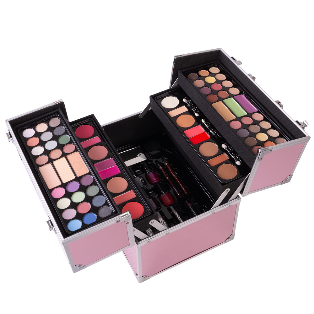 Miss Young Foreign Trade Popular Style Cosmetics Set Beauty Gift Combination Set Eye Shadow Plate Lipstick Nail Polish