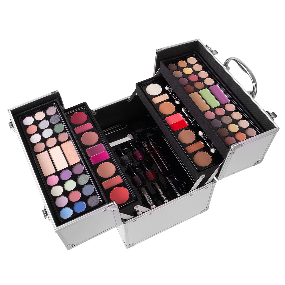 Miss Young Foreign Trade Popular Style Cosmetics Set Beauty Gift Combination Set Eye Shadow Plate Lipstick Nail Polish