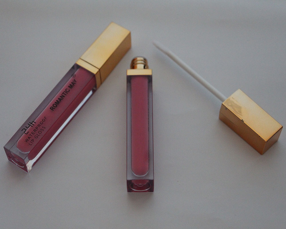 Romantic May Matte Matte Lip Glaze Lasting Color Lip Gloss 12-Color Liquid Lipstick Non-Stick Cup