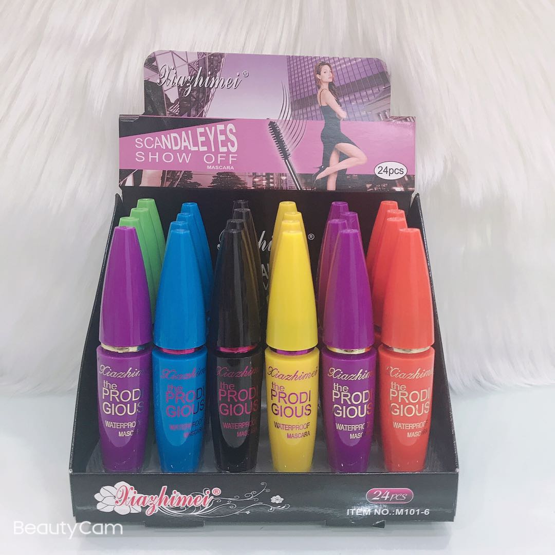 New 6-color hot-selling small fat tube m101-6 mascara slender long dense curl lasting New 6-color hot-selling small fat tube m101-6 mascara slender long dense curl lasting