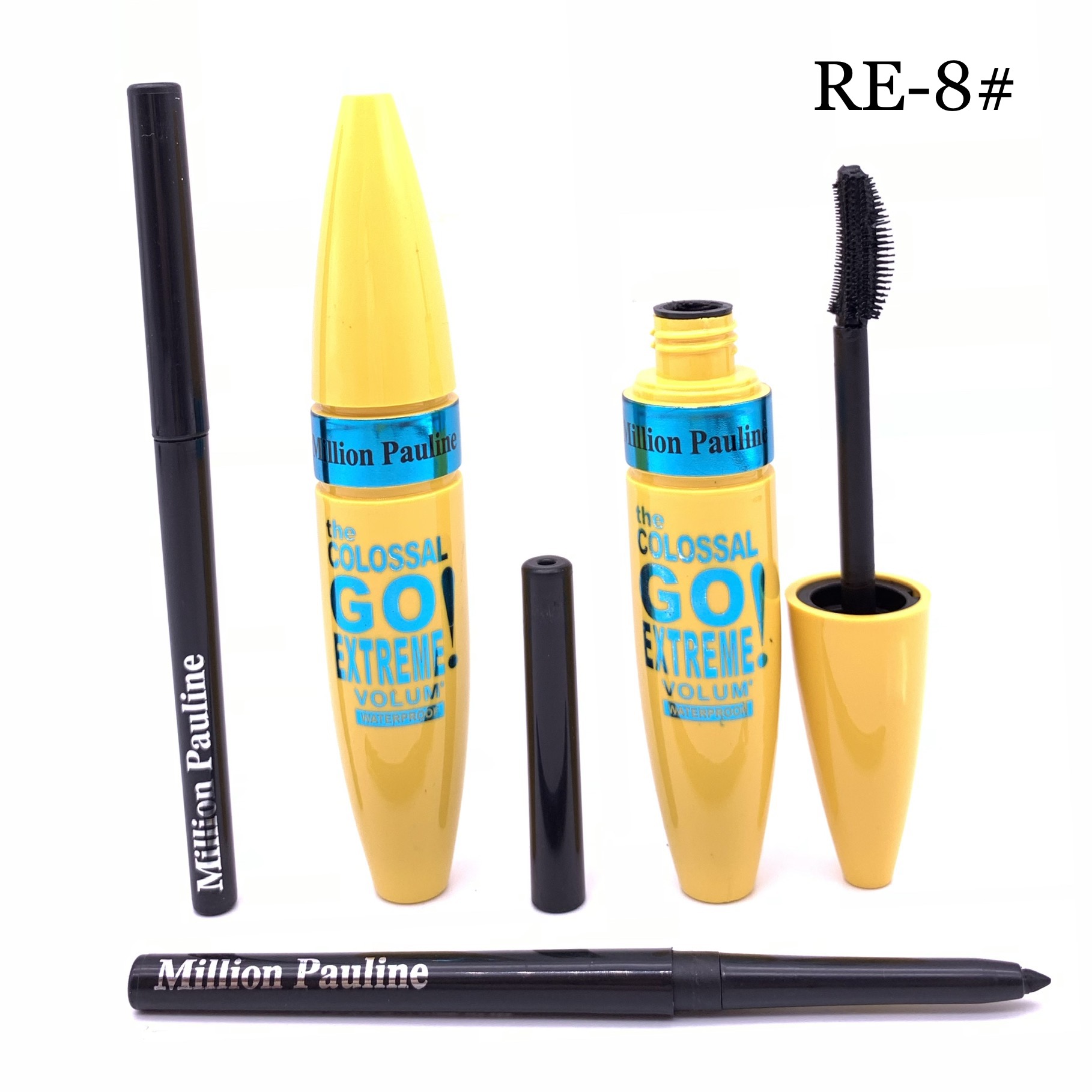 Factory sale mascara and eyeliner 2 in 1 thick curling lengthen waterproof eyelash extension enhancer Factory sale mascara and eyeliner 2 in 1 thick curling lengthen waterproof eyelash extension enhancer