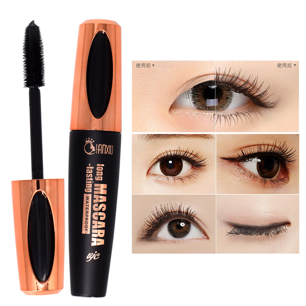 Cross - border sales QianXin/qian xiu Q1754D mascara waterproof dense warping long non - dizzy mascara