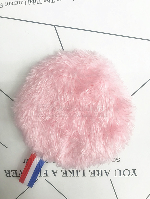 New style face wash cleanface makeup remover double face extremely fine fiber suede face makeup remover powder puff 