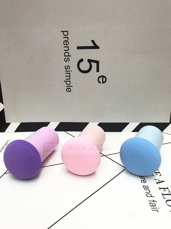 Foreign trade domestic sales of the new macaron color makeup powder puff makeup brush makeup tools easier to use