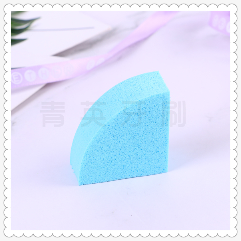 Sponge powder puff makeup tool hydrophilic polyurethane dry and wet triangle powder puff