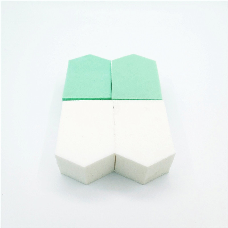 New powder puff cross-border goods pentagonal makeup powder puff natural sponge powder puff bb small house shaped puff
