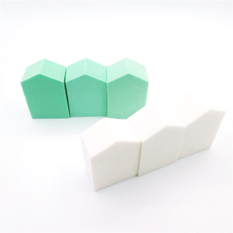 New powder puff cross-border goods pentagonal makeup powder puff natural sponge powder puff bb small house shaped puff