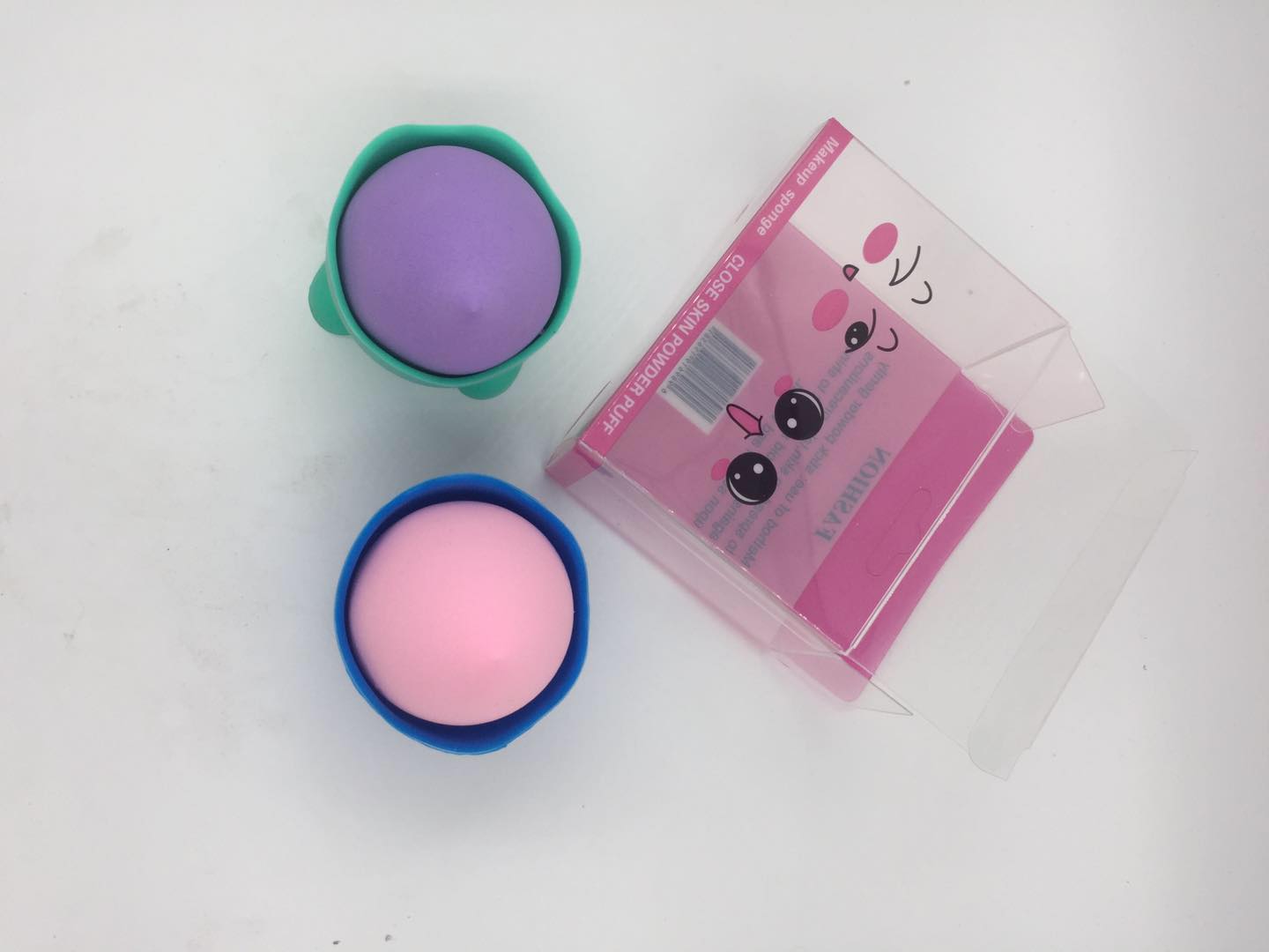 Cosmetic Egg Sponge Super Soft Smear-Proof Wet and Dry Powder Puff Makeup Tools