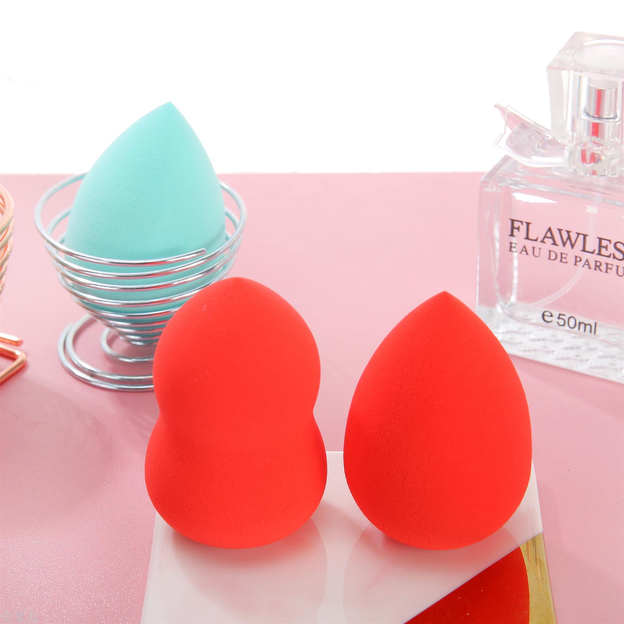 Powder puff set non-latex dry and wet dual-use beauty makeup egg beauty makeup tool hot style
