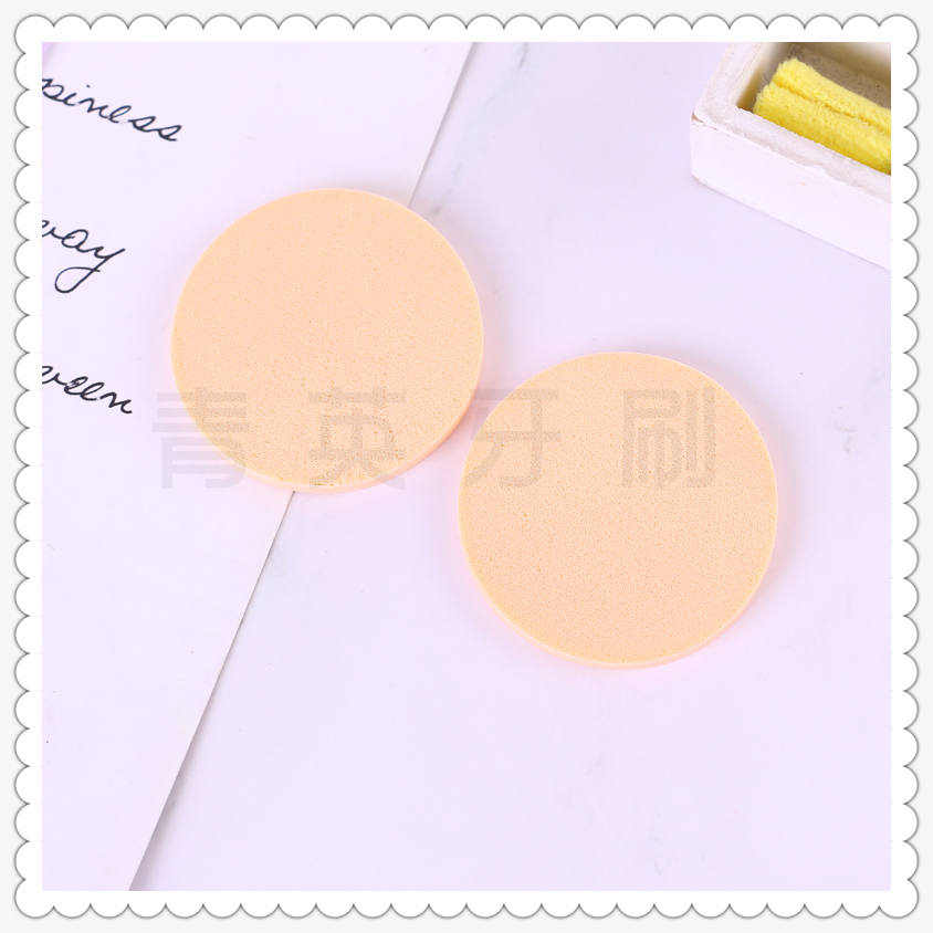 Dry and wet air cushion powder puff powder puff cosmetic cotton sponge beauty tool square circle