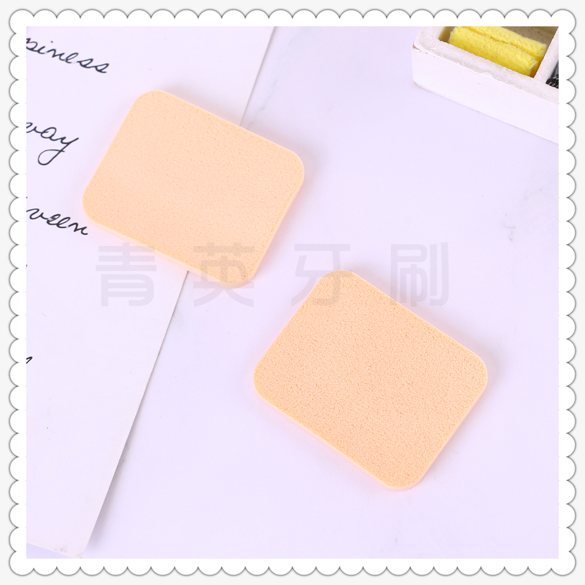 Dry and wet air cushion powder puff powder puff cosmetic cotton sponge beauty tool square circle