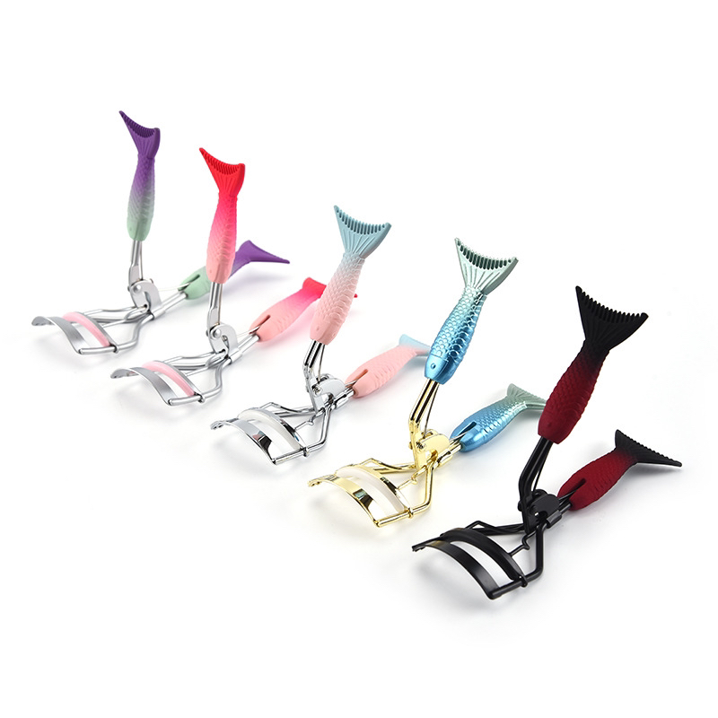 Mermaid Eyelash Curler Mermaid Eye Tweezer Gradient Color Plating Color Mermaid Eyelash Curler Mermaid Eye Tweezer Gradient Color Plating Color