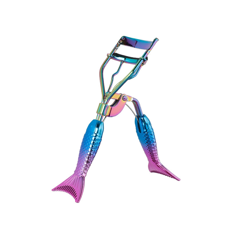 Mermaid Eyelash Curler Mermaid Eye Tweezer Gradient Color Plating Color Mermaid Eyelash Curler Mermaid Eye Tweezer Gradient Color Plating Color