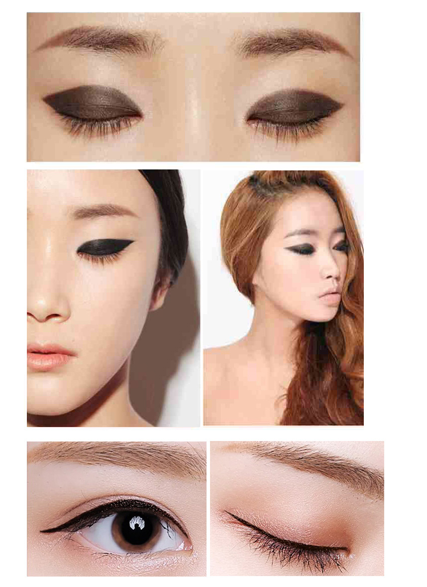 hot style GLAZZI Korean two-color eyeliner 2 bottles of long-lasting waterproof and non-smudging eye shadow gel makeup