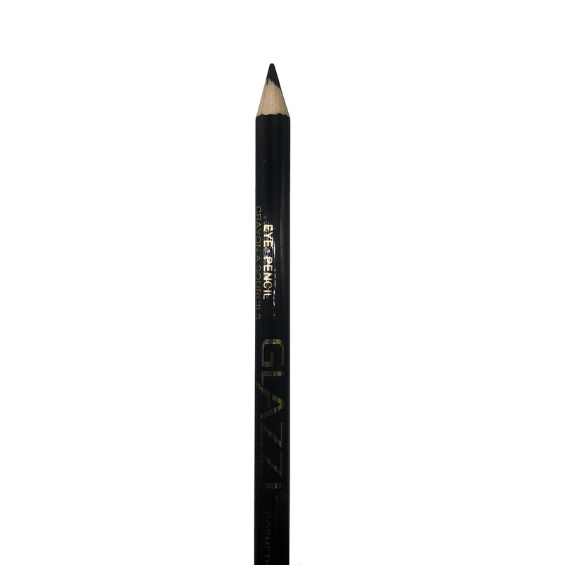 GLAZZI black eyeliner eyebrow pencil waterproof, sweat-proof, non-distracting, non-decolorizing