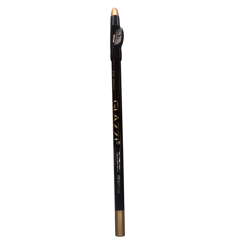 GLAZZI black eyeliner eyebrow pencil waterproof, sweat-proof, non-distracting, non-decolorizing