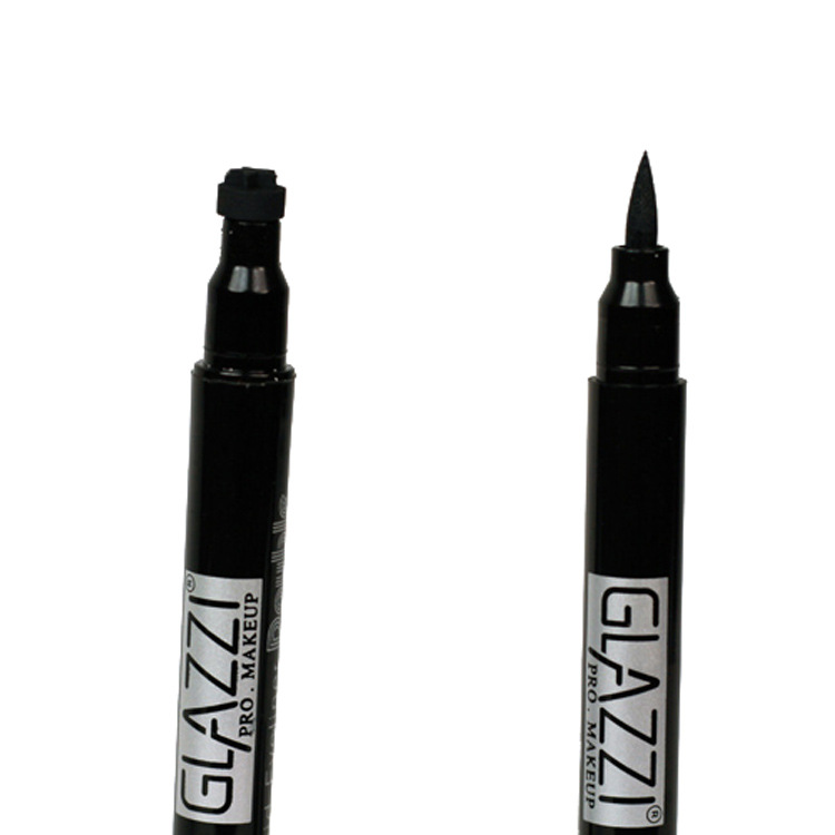 GLAZZI double-headed triangle seal eyeliner is quick-drying, waterproof and non-staining