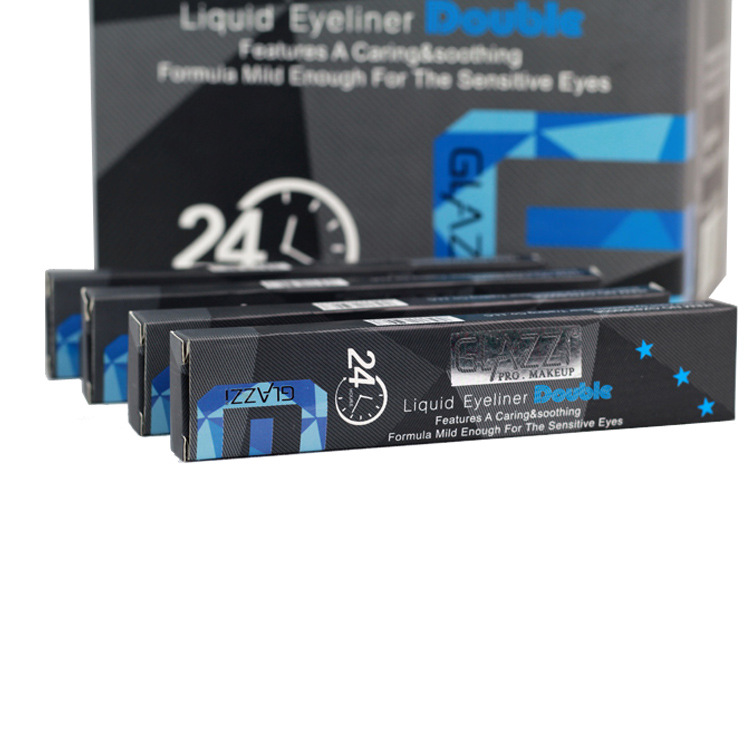 GLAZZI double-headed triangle seal eyeliner is quick-drying, waterproof and non-staining