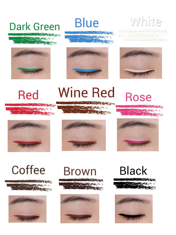 GLAZZI lip liner eyeliner double tip with knife planing waterproof eyebrow pencil makeup pen makeup GLAZZI lip liner eyeliner double tip with knife planing waterproof eyebrow pencil makeup pen makeup