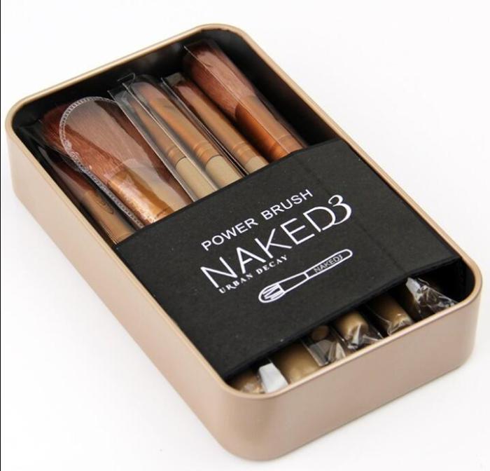 NAKED3 generation beginners 12 color makeup brush professional makeup tools full set of brush iron box NAKED3 generation beginners 12 color makeup brush professional makeup tools full set of brush iron box