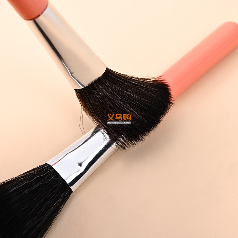 pabibrow 12Pcs Professional plastic make up brush Label Makeup brush Makeup Brush PVC Set Wholesales cosmetics brush