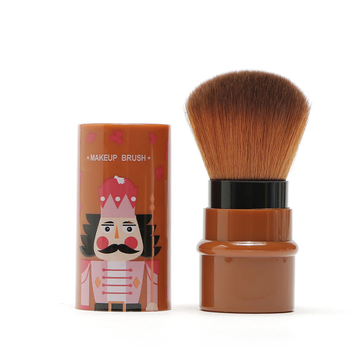 Plastic tubes printed blister packing box mixed color retractable makeup brush factory outlet Plastic tubes printed blister packing box mixed color retractable makeup brush factory outlet