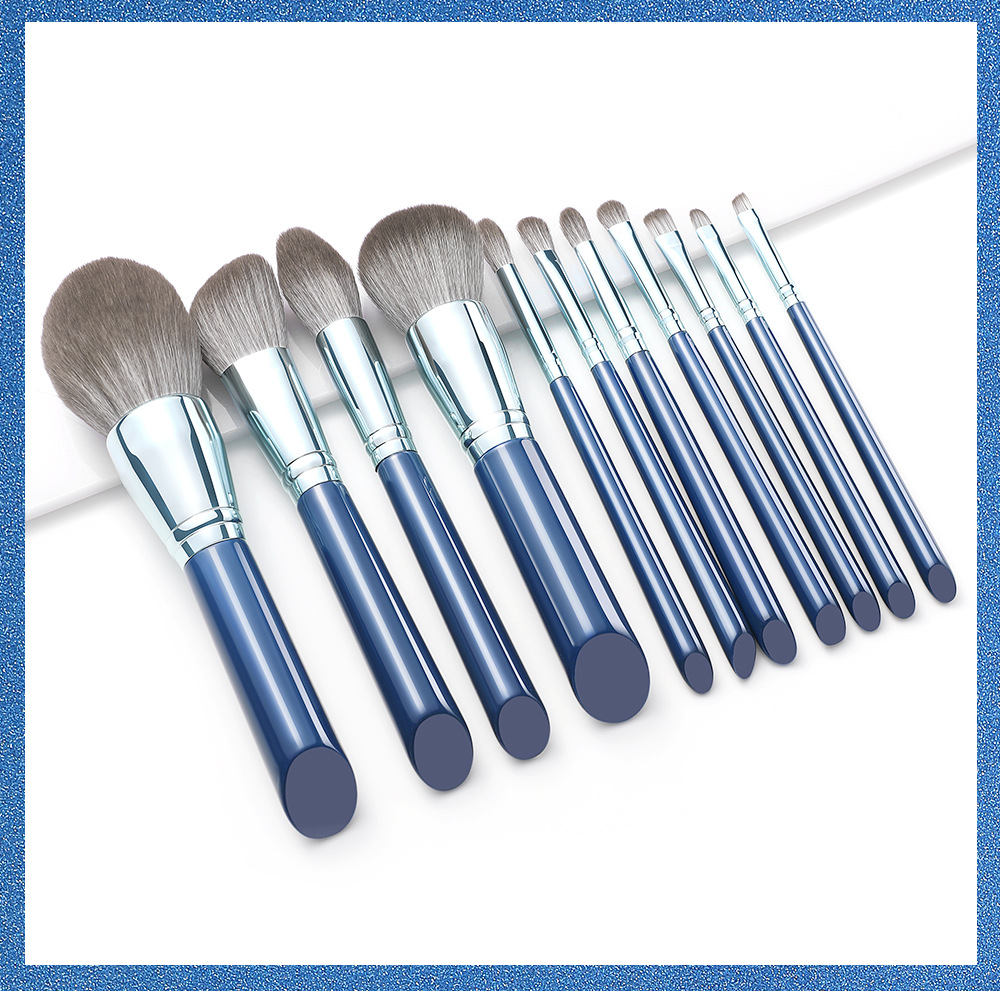 11 PCs Makeup Brush Set Artificial Bionic Fiber Hair Beauty Tools Makeup Eye Shadow Brush 11 PCs Makeup Brush Set Artificial Bionic Fiber Hair Beauty Tools Makeup Eye Shadow Brush