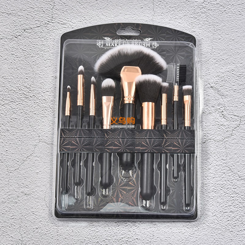 9 Pcs Professional plastic make up brush Label Makeup brush Makeup Brush PVC Set Wholesales cosmetics brush 9 Pcs Professional plastic make up brush Label Makeup brush Makeup Brush PVC Set Wholesales cosmetics brush