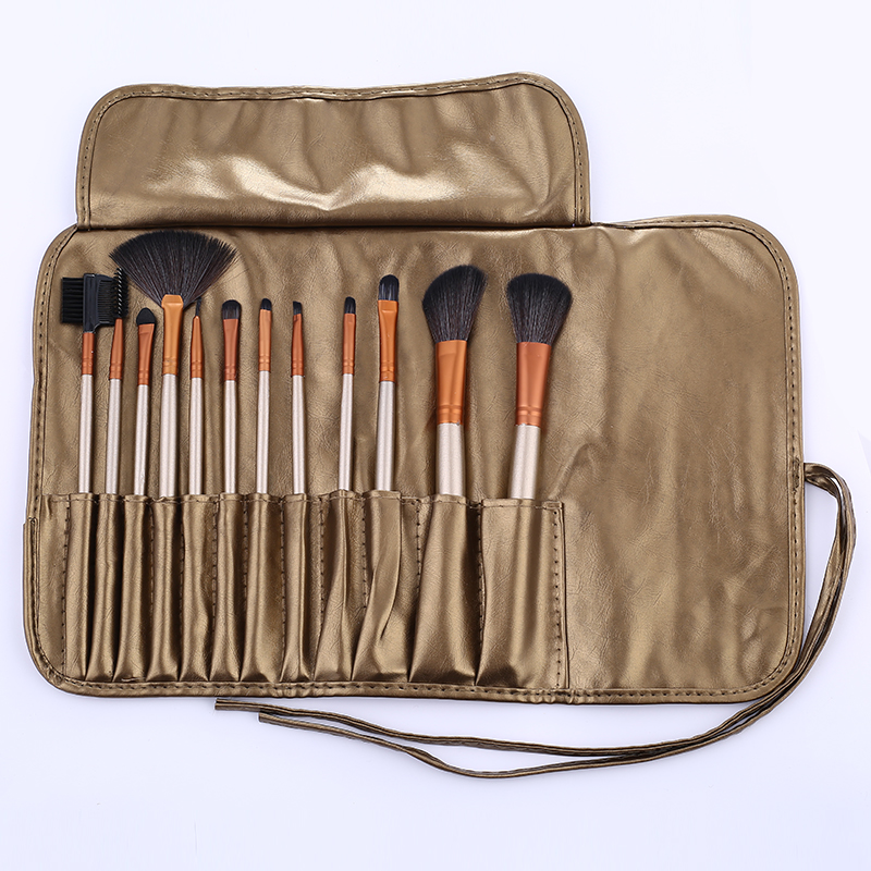 12 new makeup brush multi-color optional