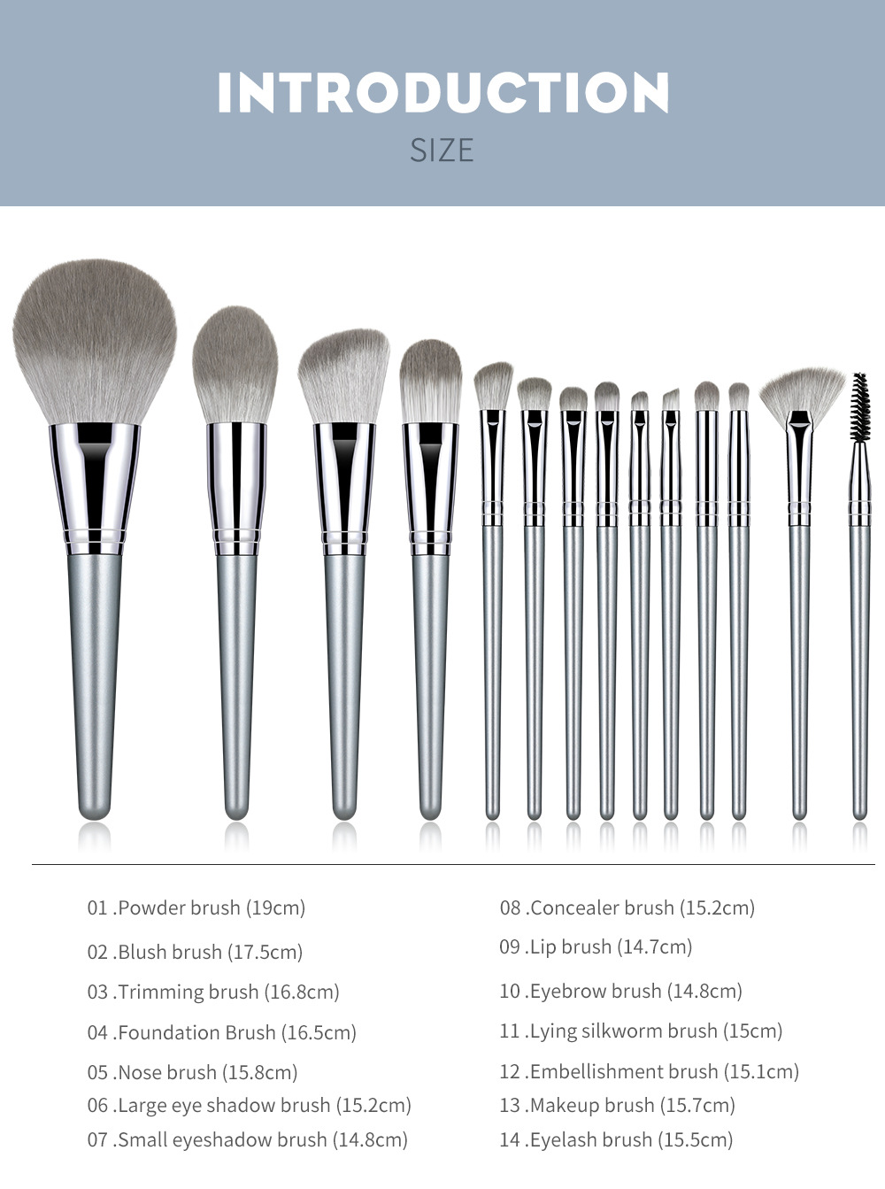 12 PCs Makeup Brush Set Full Set of Beauty Tools Powder Foundation Brush Eye Shadow Brush Wooden Handle Makeup Tools 12 PCs Makeup Brush Set Full Set of Beauty Tools Powder Foundation Brush Eye Shadow Brush Wooden Handle Makeup Tools